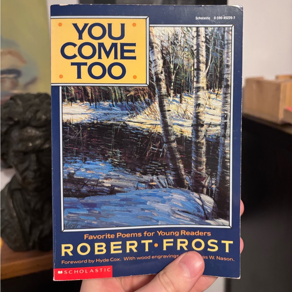 Robert Frost poetry book